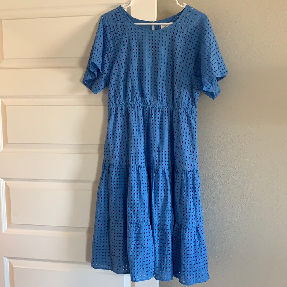 Blue dress